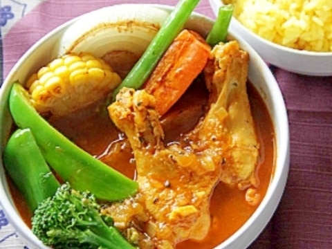 本格っぽいけど簡単 骨付きチキンのスープカレー レシピ 作り方 By ひで 楽天レシピ 本格っぽいけど簡単 骨付きチキンのスープカレー レシピ 作り方 By ひで 楽天レシピ